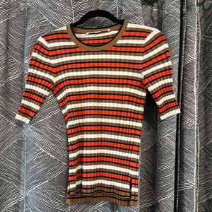 XS Veronica Beard Striped Top